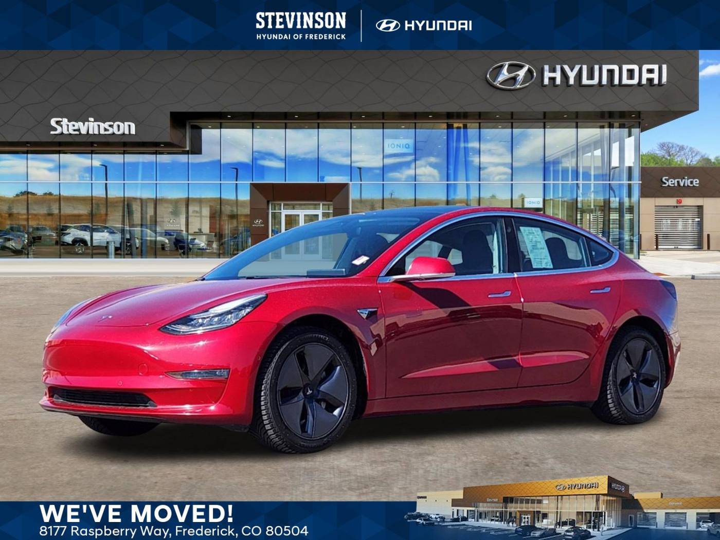 2019 Tesla Model 3 Standard Range Plus — Sedan — 63,593 mi — Frederick, CO