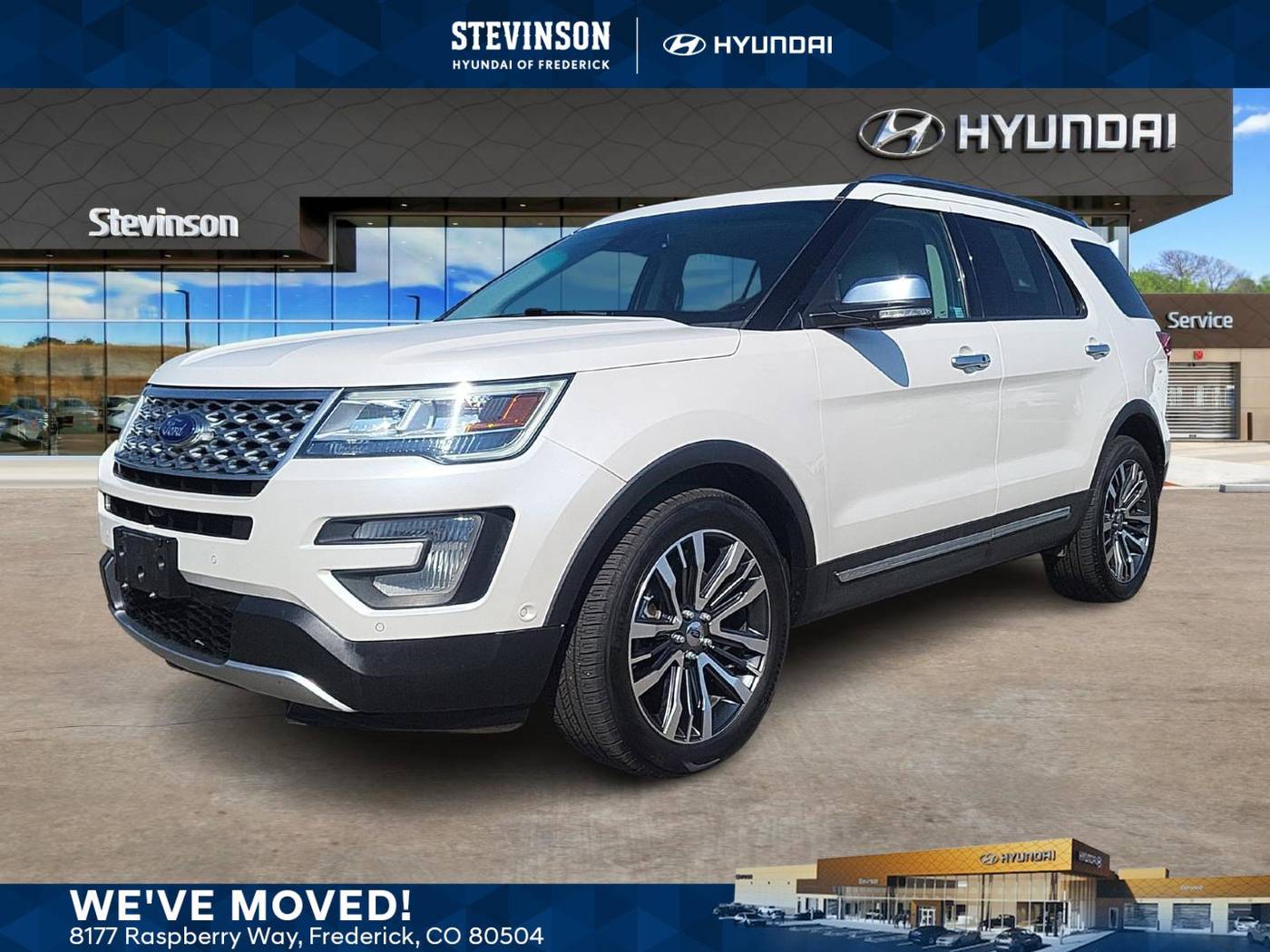 2016 Ford Explorer Platinum — SUV — 108,486 mi — Frederick, CO