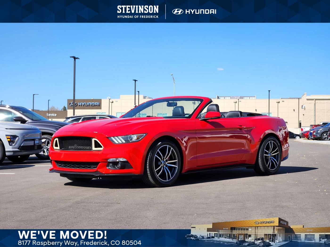 2016 Ford Mustang EcoBoost Premium — Convertible — 94,348 mi — Frederick, CO