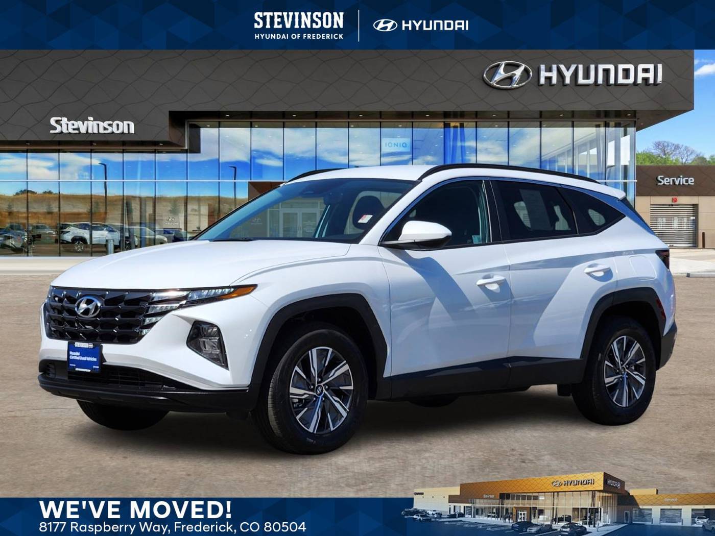 2024 Hyundai Tucson Hybrid Blue — SUV — 6,842 mi — Frederick, CO