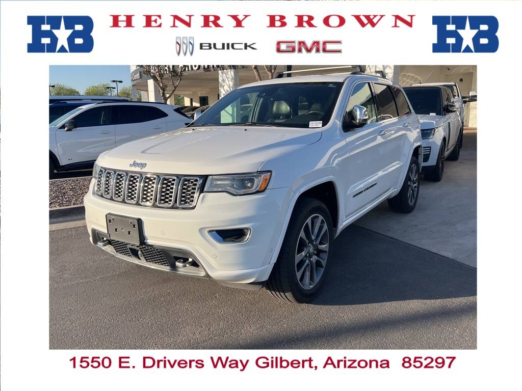 2018 Jeep Grand Cherokee Overland — SUV — 93,706 mi — Gilbert, AZ