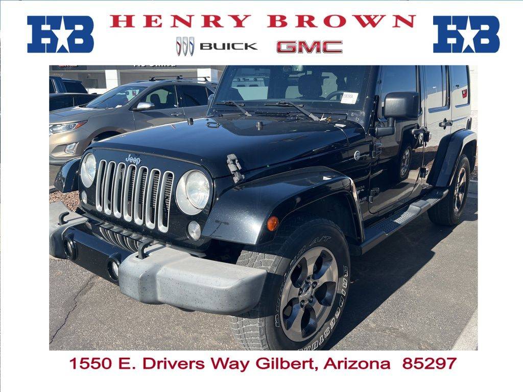 2016 Jeep Wrangler Sahara — SUV — 96,422 mi — Gilbert, AZ