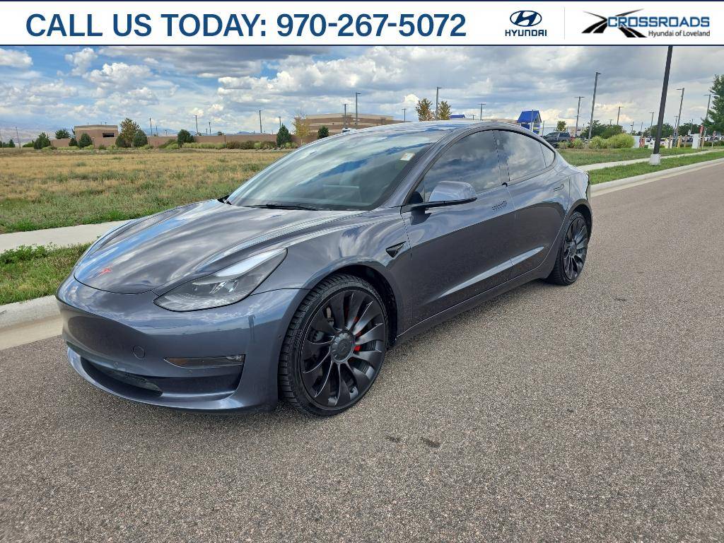 2022 Tesla Model 3 Performance — Sedan — 35,460 mi — Loveland, CO