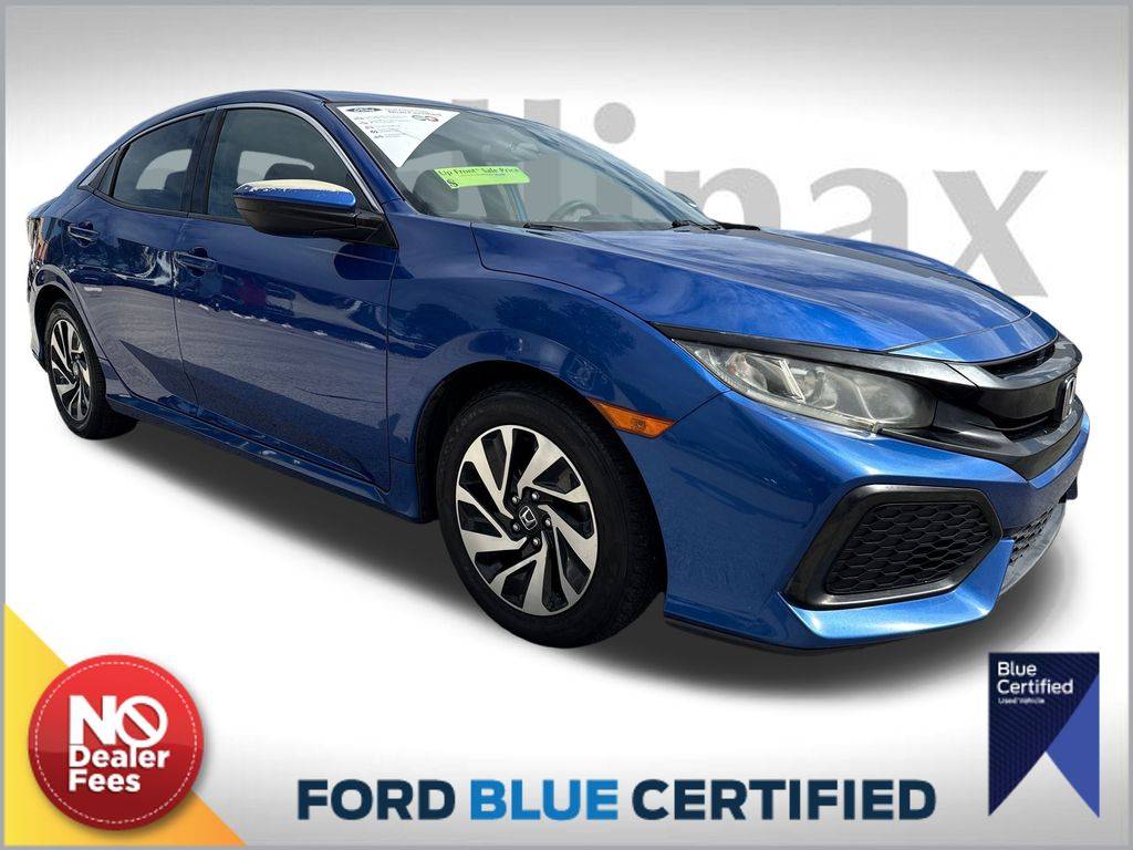 2017 Honda Civic LX — Hatchback — 82,360 mi — LAKE PARK, FL