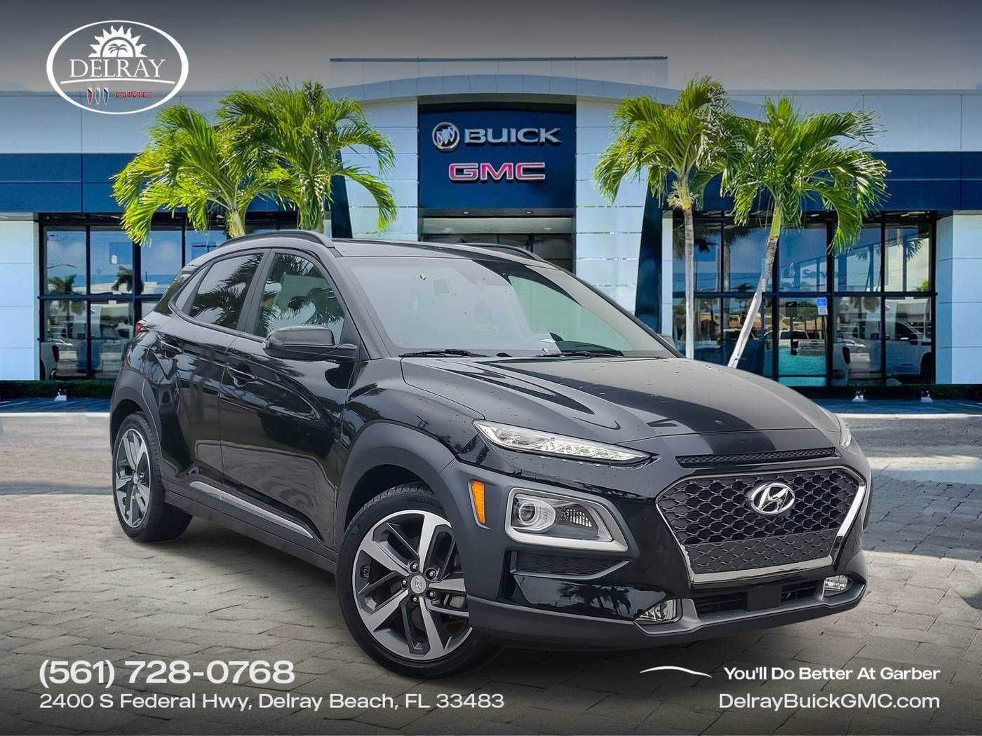 2020 Hyundai Kona Ultimate — SUV — 14,161 mi — Delray Beach, FL