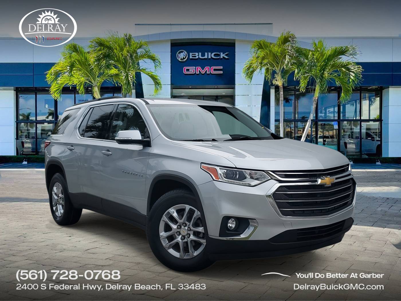 2019 Chevrolet Traverse LT Cloth — SUV — 78,172 mi — Delray Beach, FL
