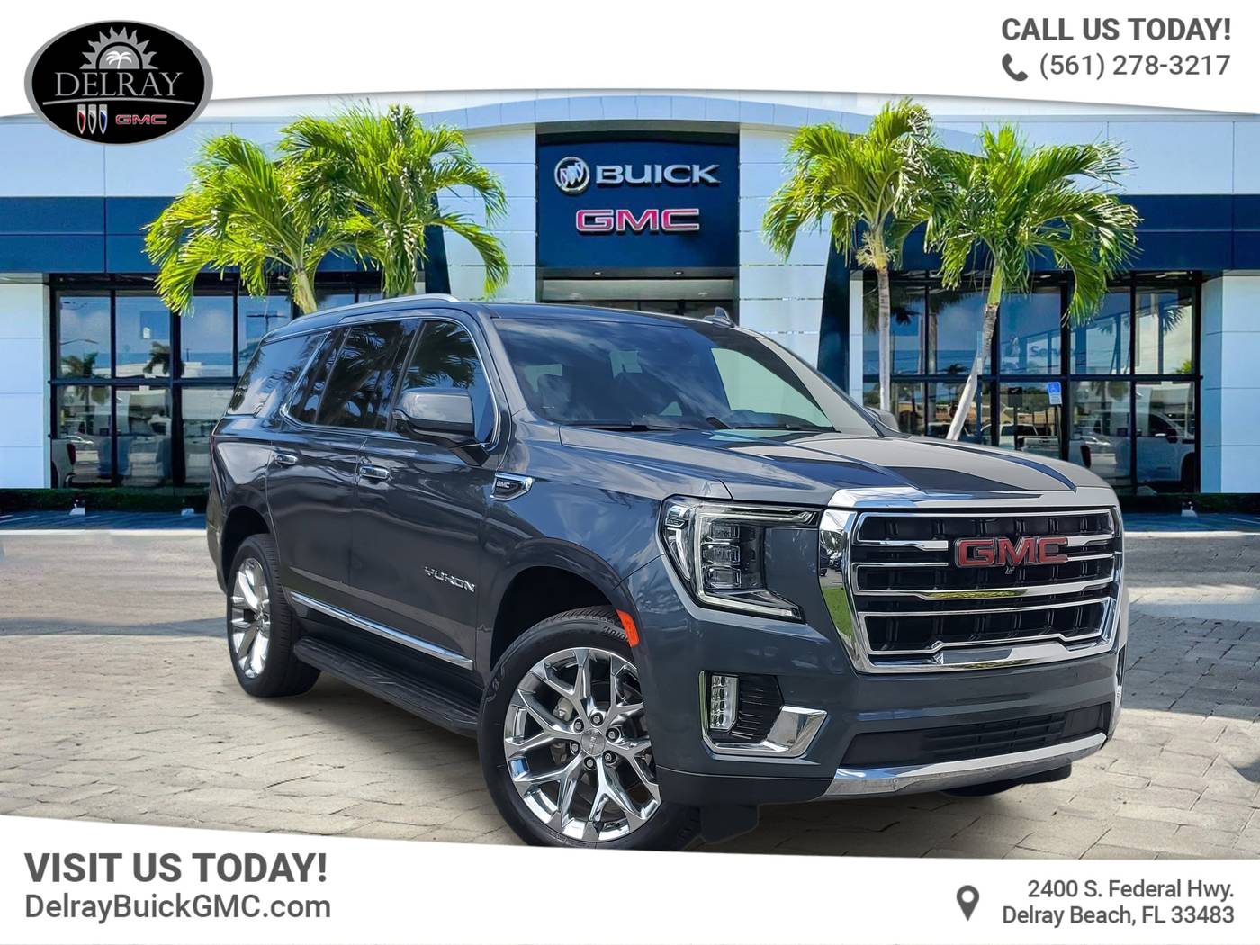 2021 GMC Yukon SLT — SUV — 37,538 mi — Delray Beach, FL