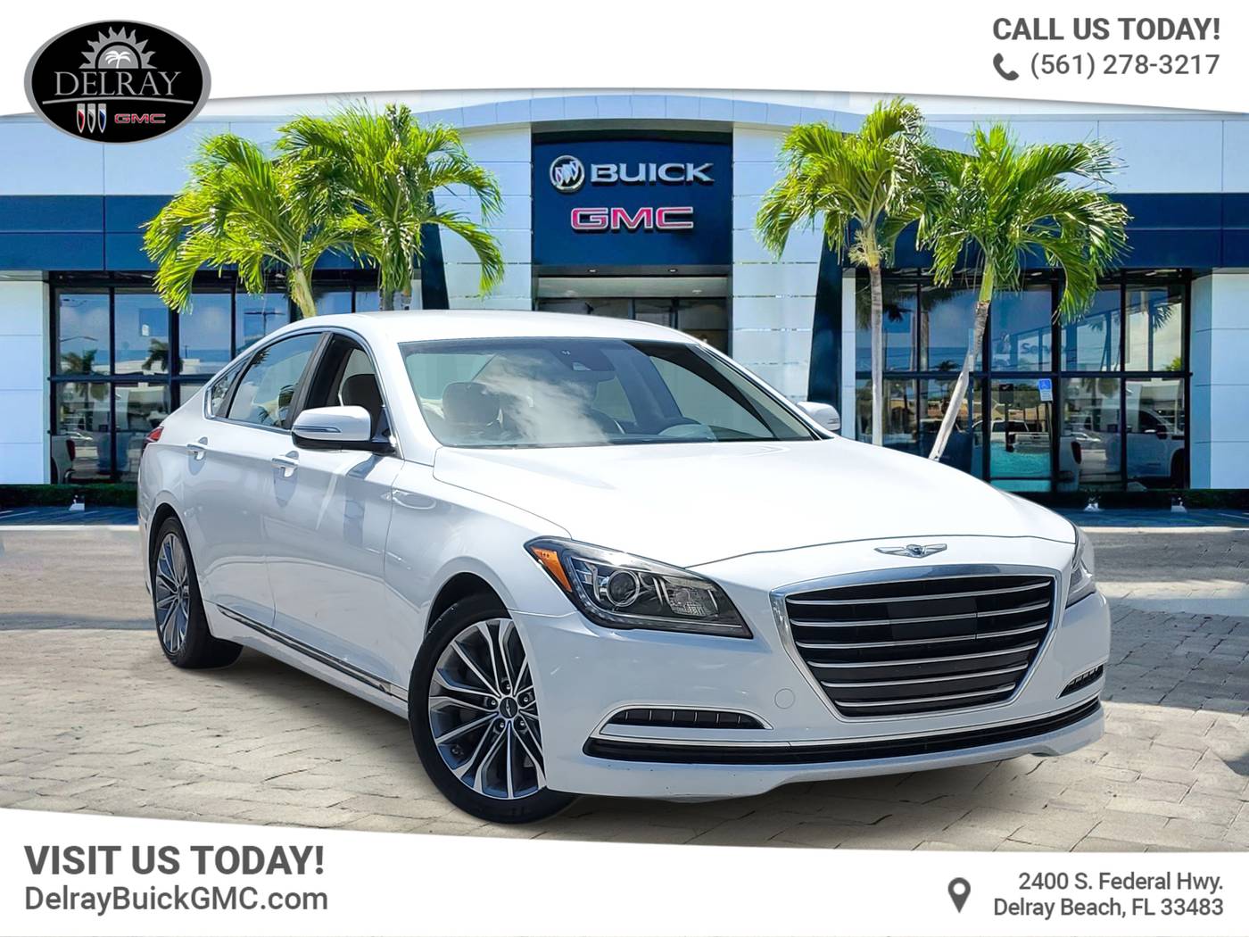 2017 Genesis G80 3.8L — Sedan — 66,117 mi — Delray Beach, FL