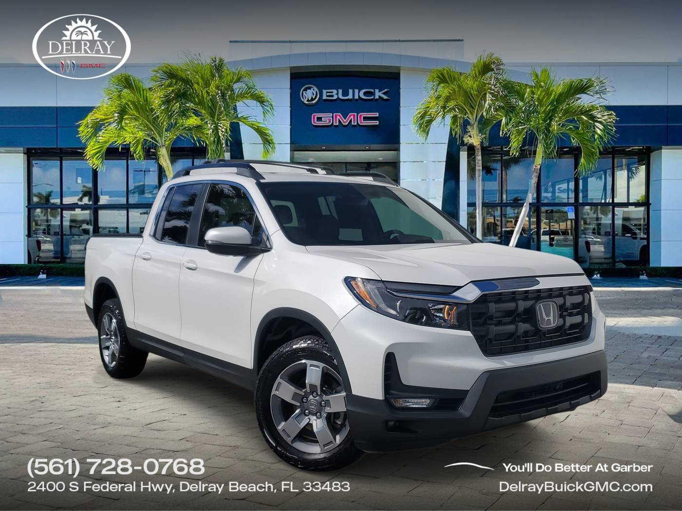 2025 Honda Ridgeline RTL — Pickup Truck — 4,000 mi — Delray Beach, FL