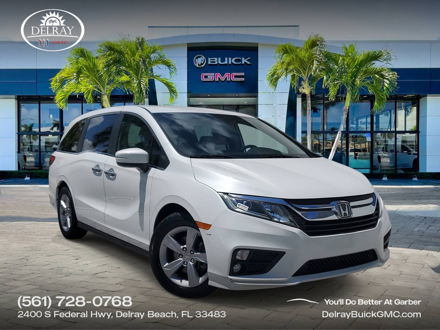 2020 Honda Odyssey EX — Minivan — 62,739 mi — Delray Beach, FL