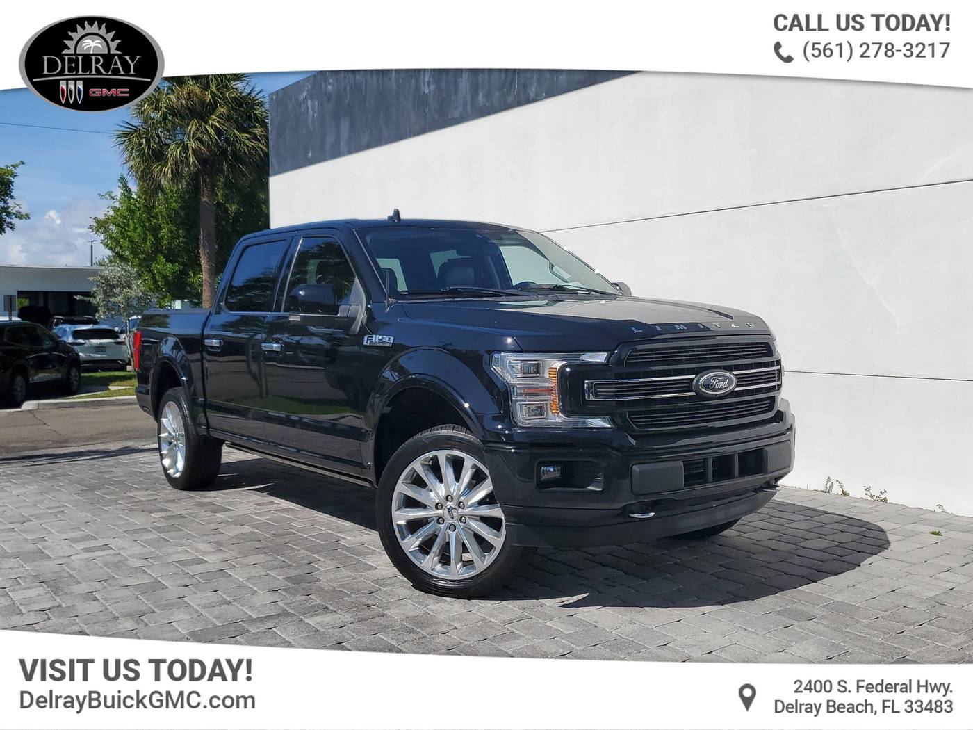 2019 Ford F-150 Limited — Pickup Truck — 59,646 mi — Delray Beach, FL