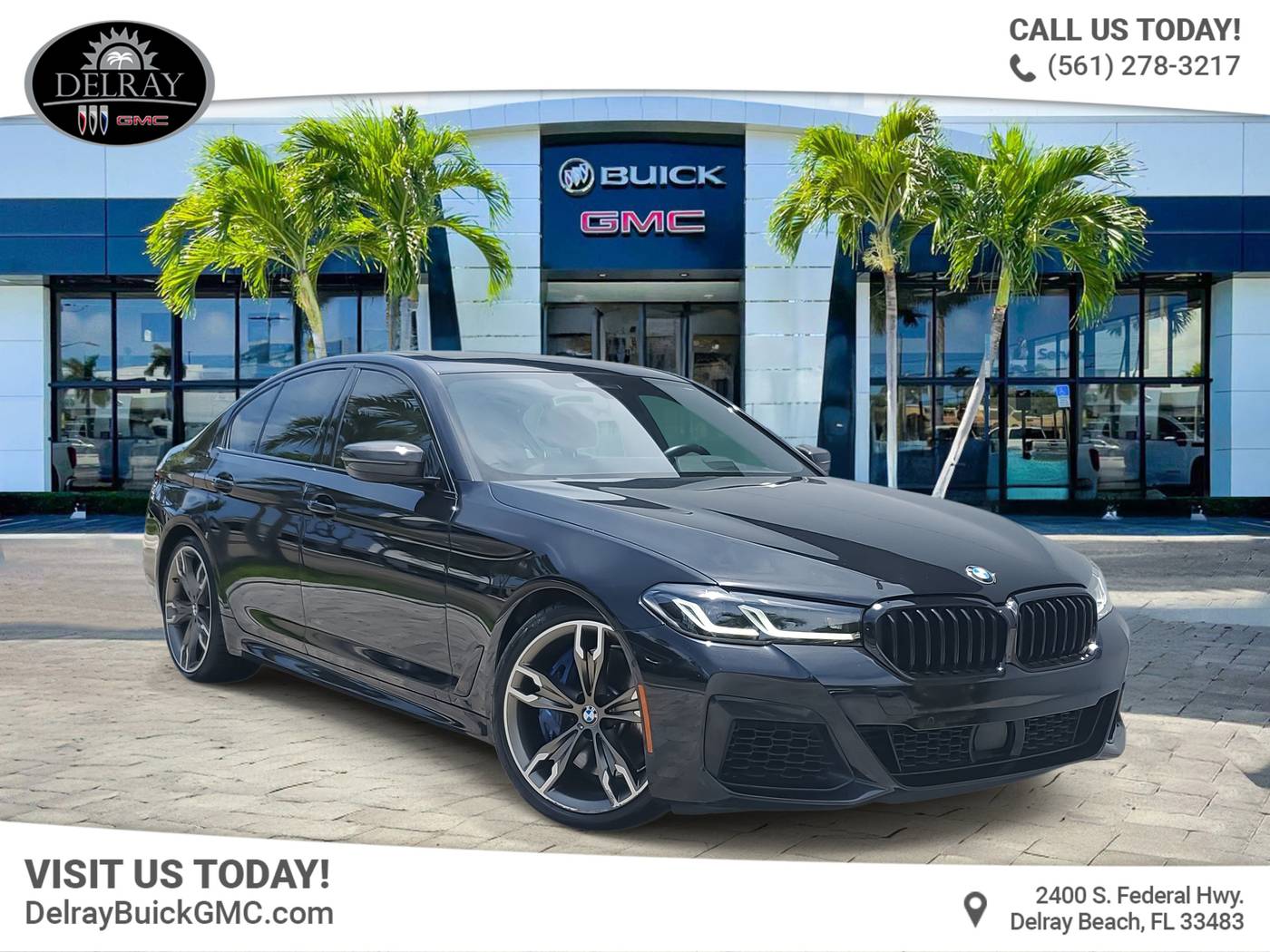 2021 BMW 5 Series M550i — Sedan — 50,760 mi — Delray Beach, FL