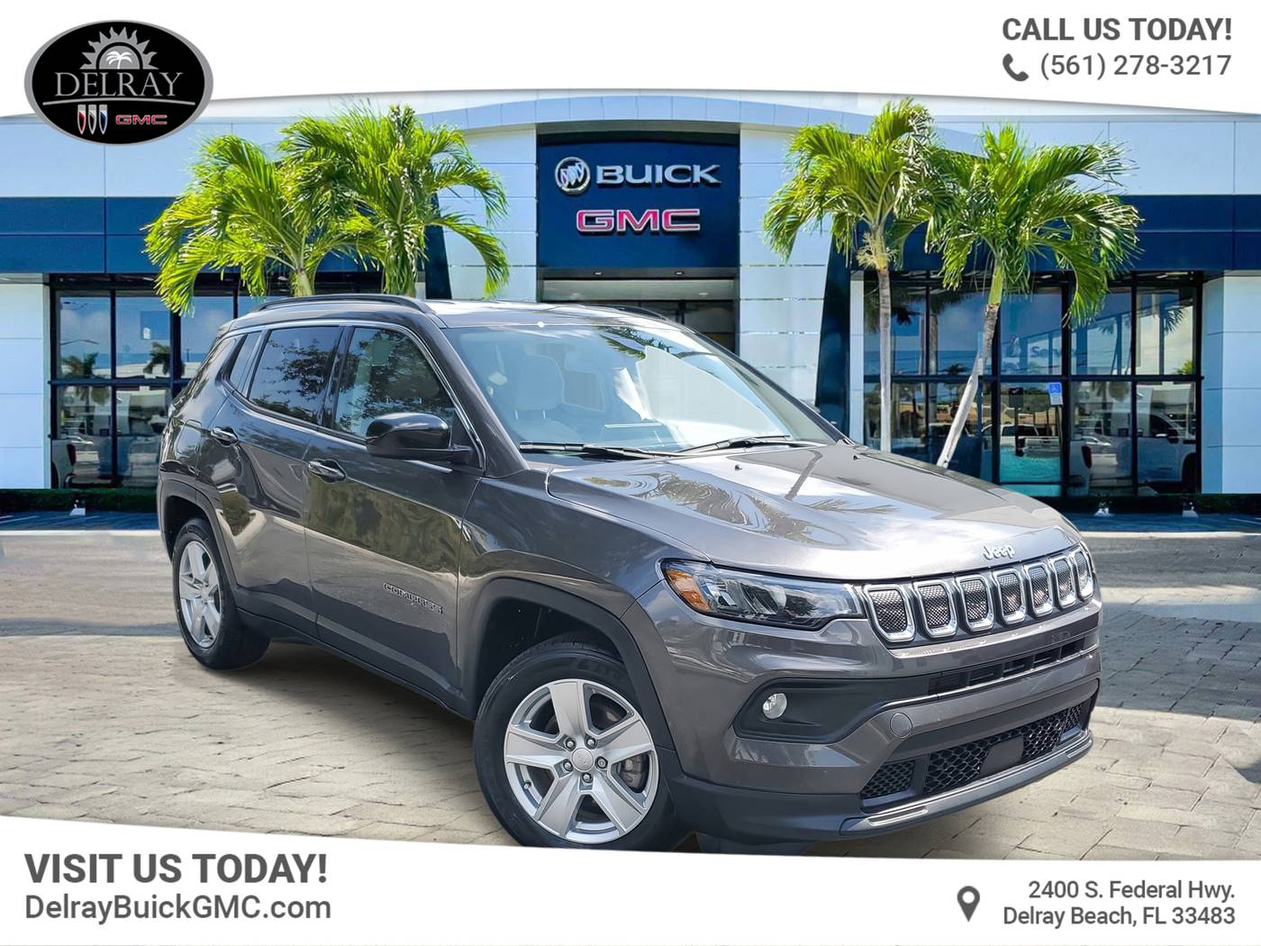 2022 Jeep Compass Latitude — SUV — 17,858 mi — Delray Beach, FL