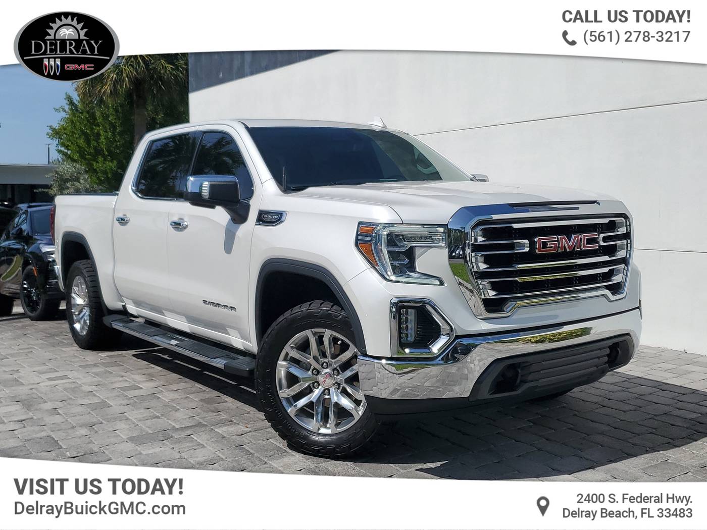 2021 GMC Sierra 1500 SLT — Pickup Truck — 53,199 mi — Delray Beach, FL