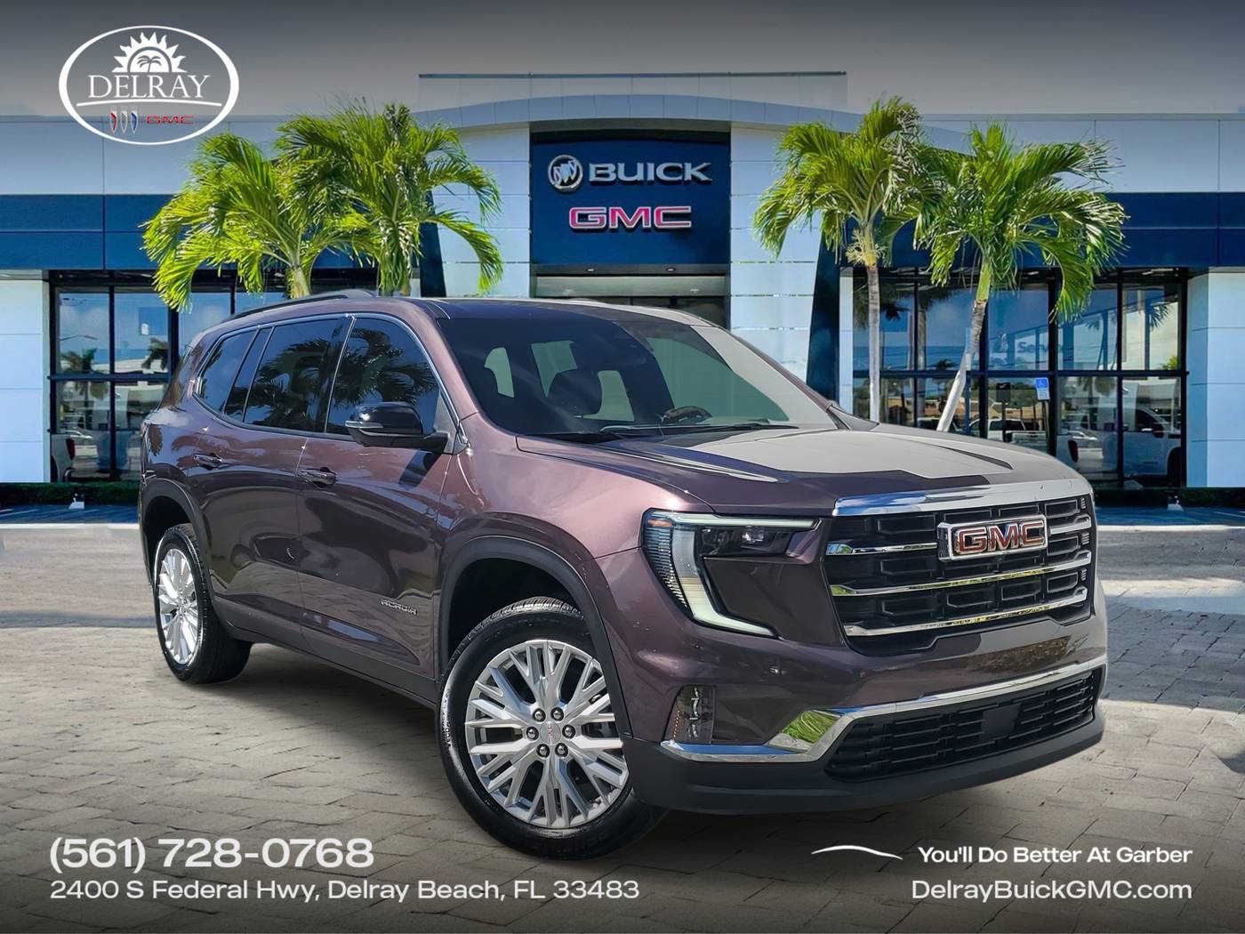 2024 GMC Acadia Elevation — SUV — 16,215 mi — Delray Beach, FL