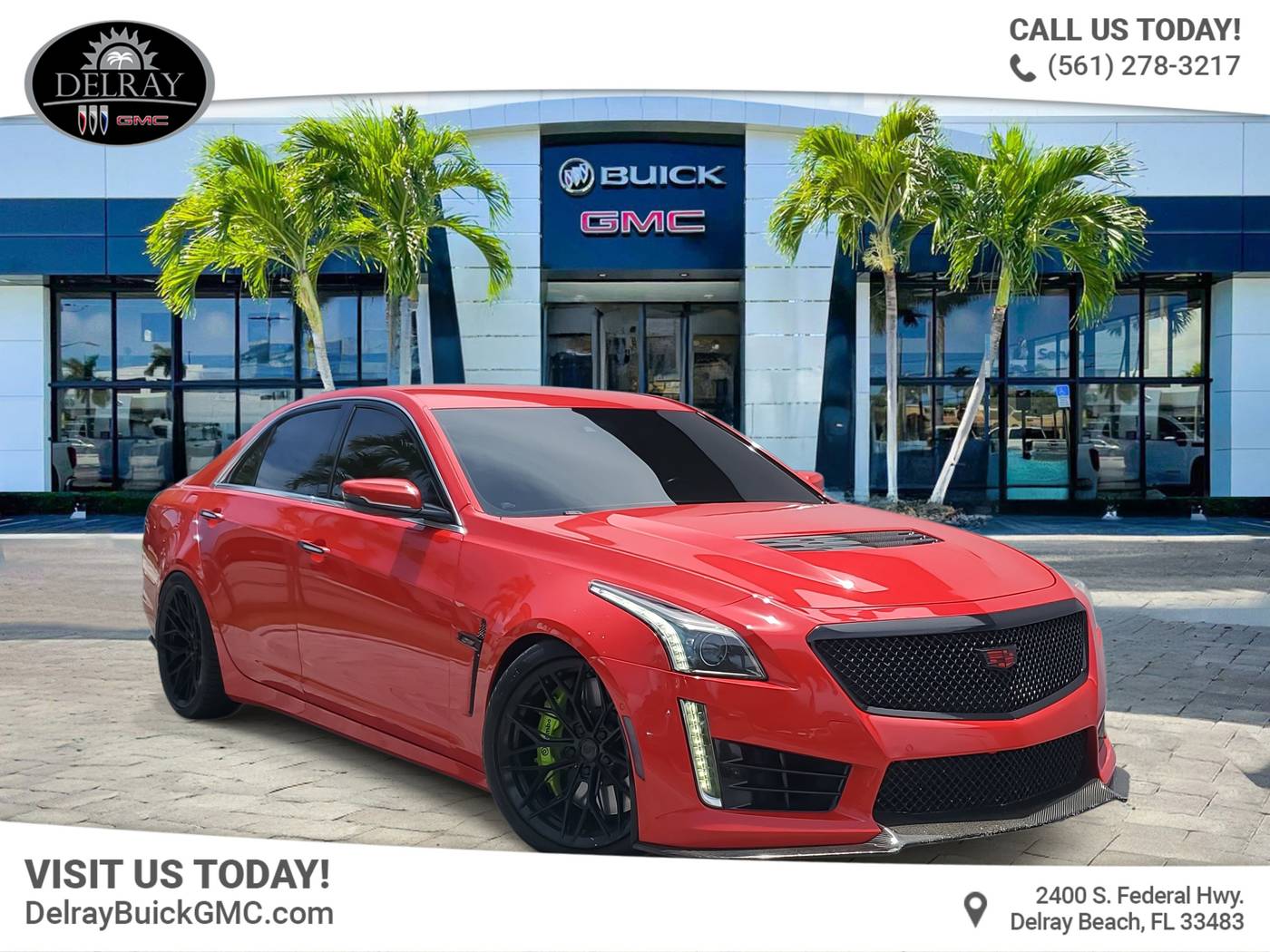 2019 Cadillac CTS-V Standard — Sedan — 60,944 mi — Delray Beach, FL