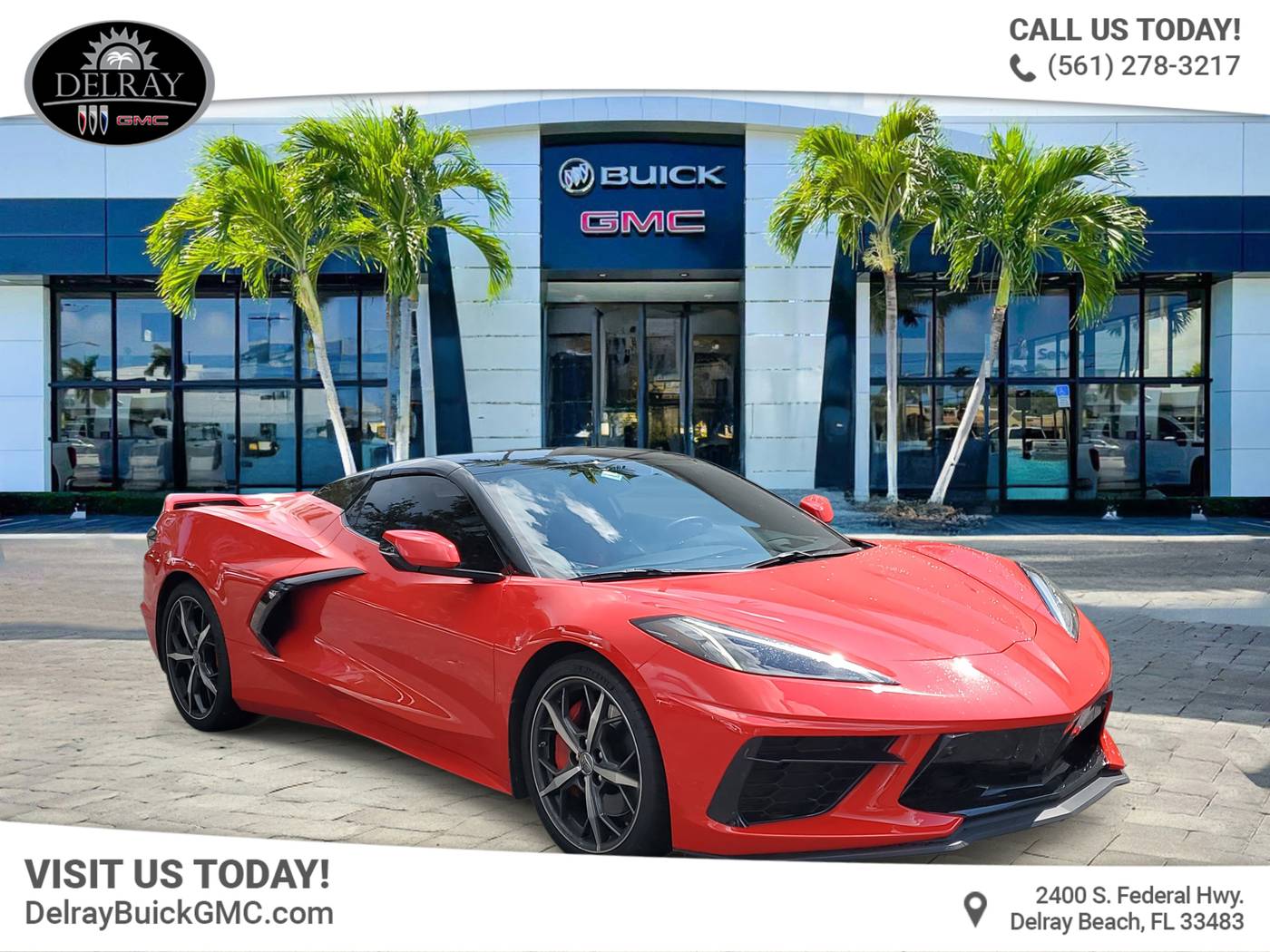 2021 Chevrolet Corvette 2LT — Convertible — 18,091 mi — Delray Beach, FL