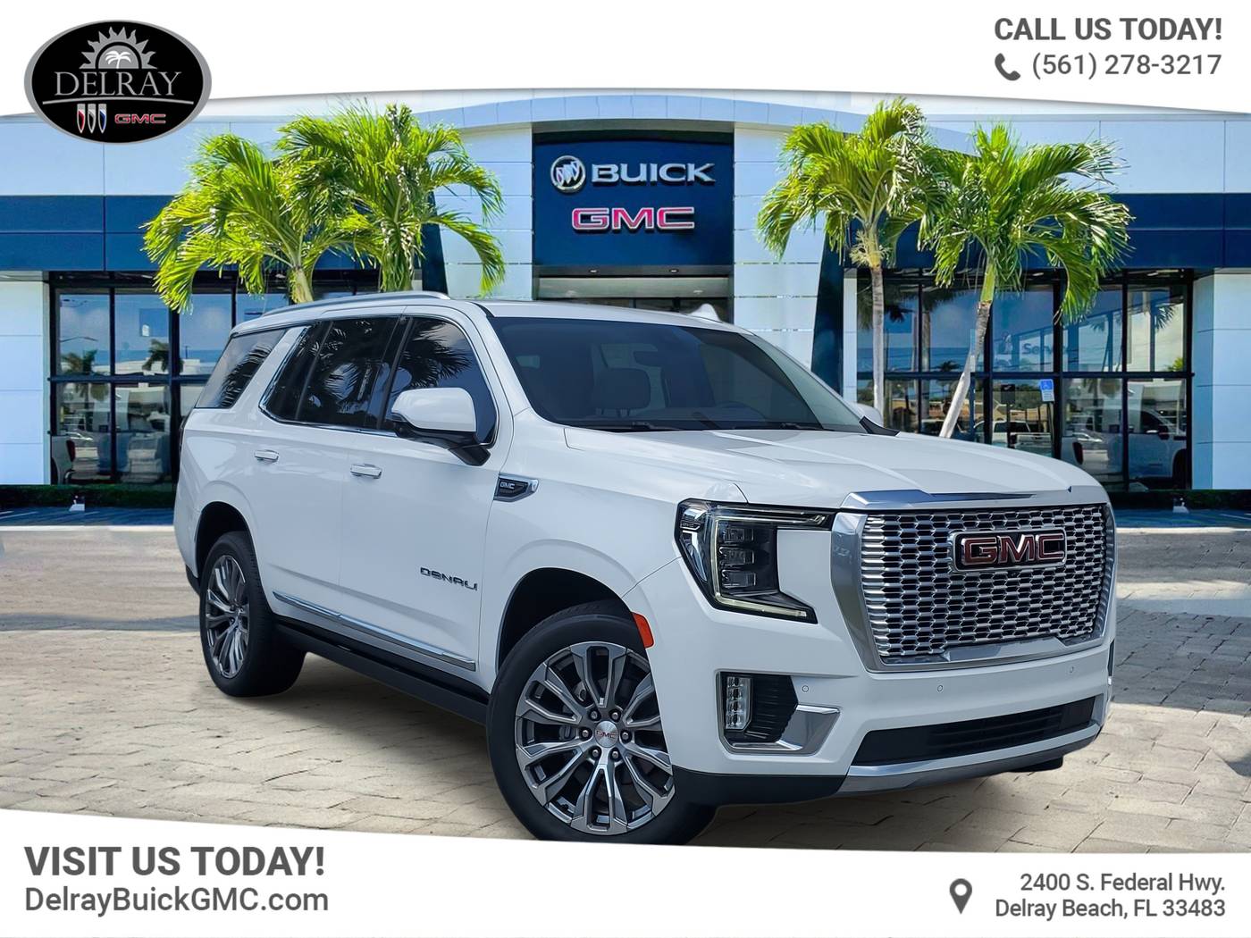 2021 GMC Yukon Denali — SUV — 48,094 mi — Delray Beach, FL
