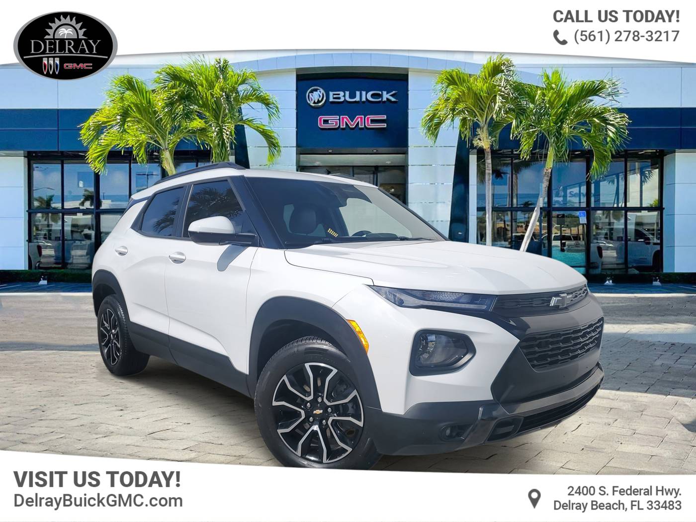 2021 Chevrolet Trailblazer ACTIV — SUV — 55,108 mi — Delray Beach, FL