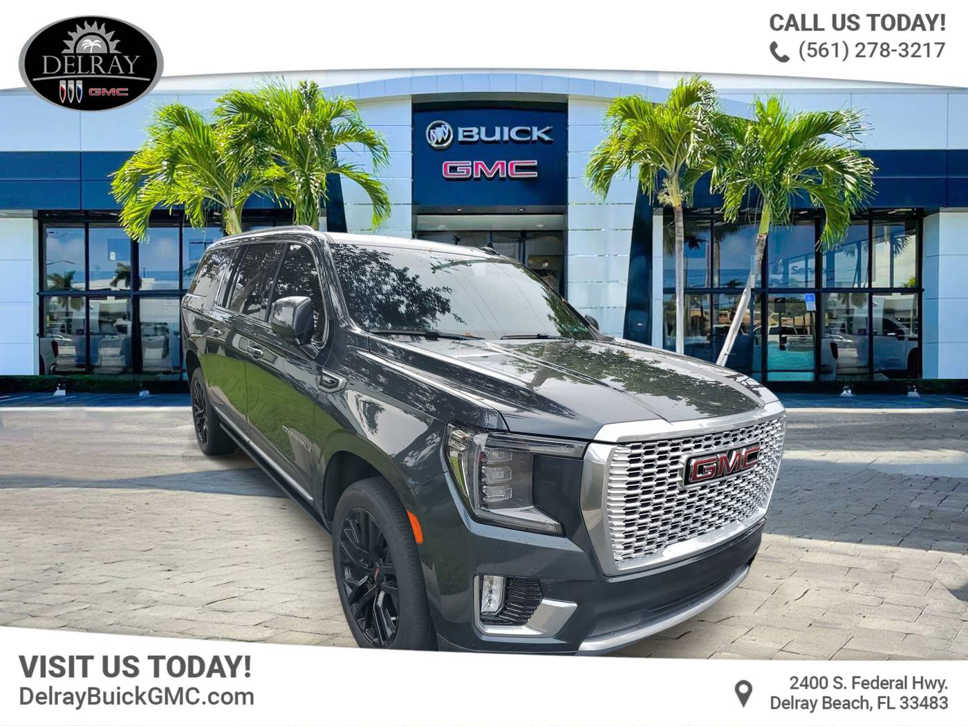 2021 GMC Yukon Denali — SUV — 92,255 mi — Delray Beach, FL