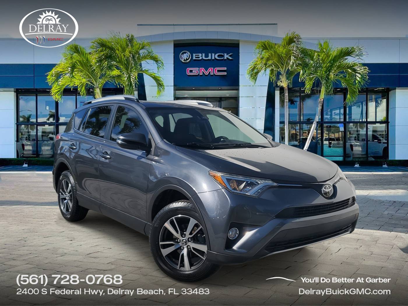 2018 Toyota RAV4 XLE — SUV — 66,909 mi — Delray Beach, FL