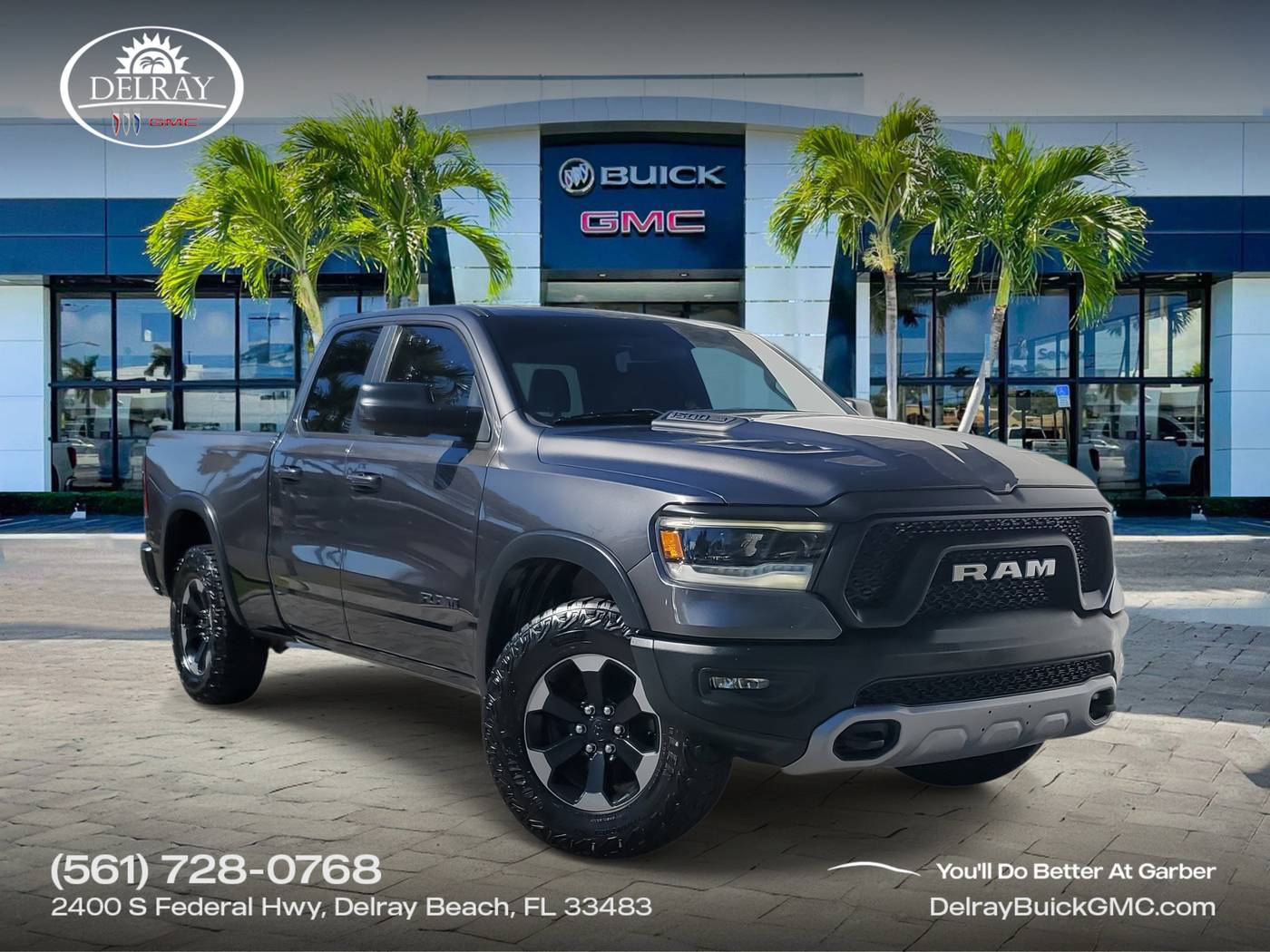 2019 Ram 1500 Rebel — Pickup Truck — 52,466 mi — Delray Beach, FL