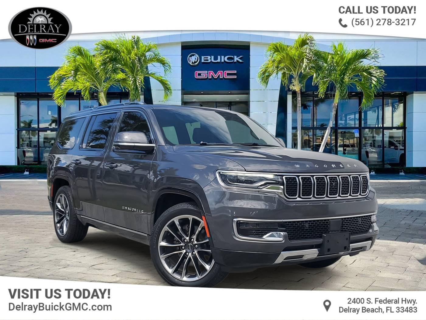 2022 Jeep Wagoneer Series III — SUV — 35,380 mi — Delray Beach, FL