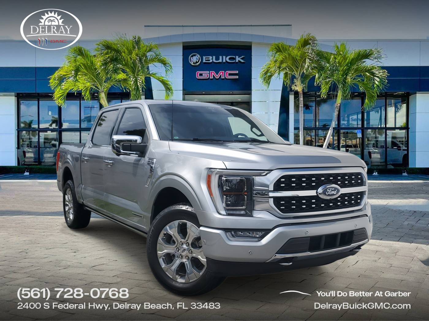 2021 Ford F-150 Platinum — Pickup Truck — 99,717 mi — Delray Beach, FL