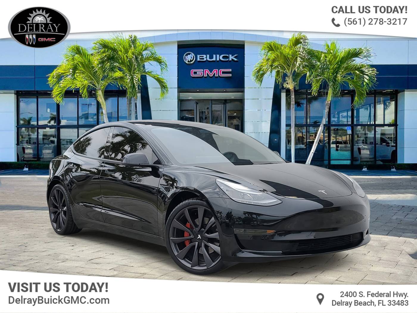 2022 Tesla Model 3 Standard Range Plus — Sedan — 43,514 mi — Delray Beach, FL