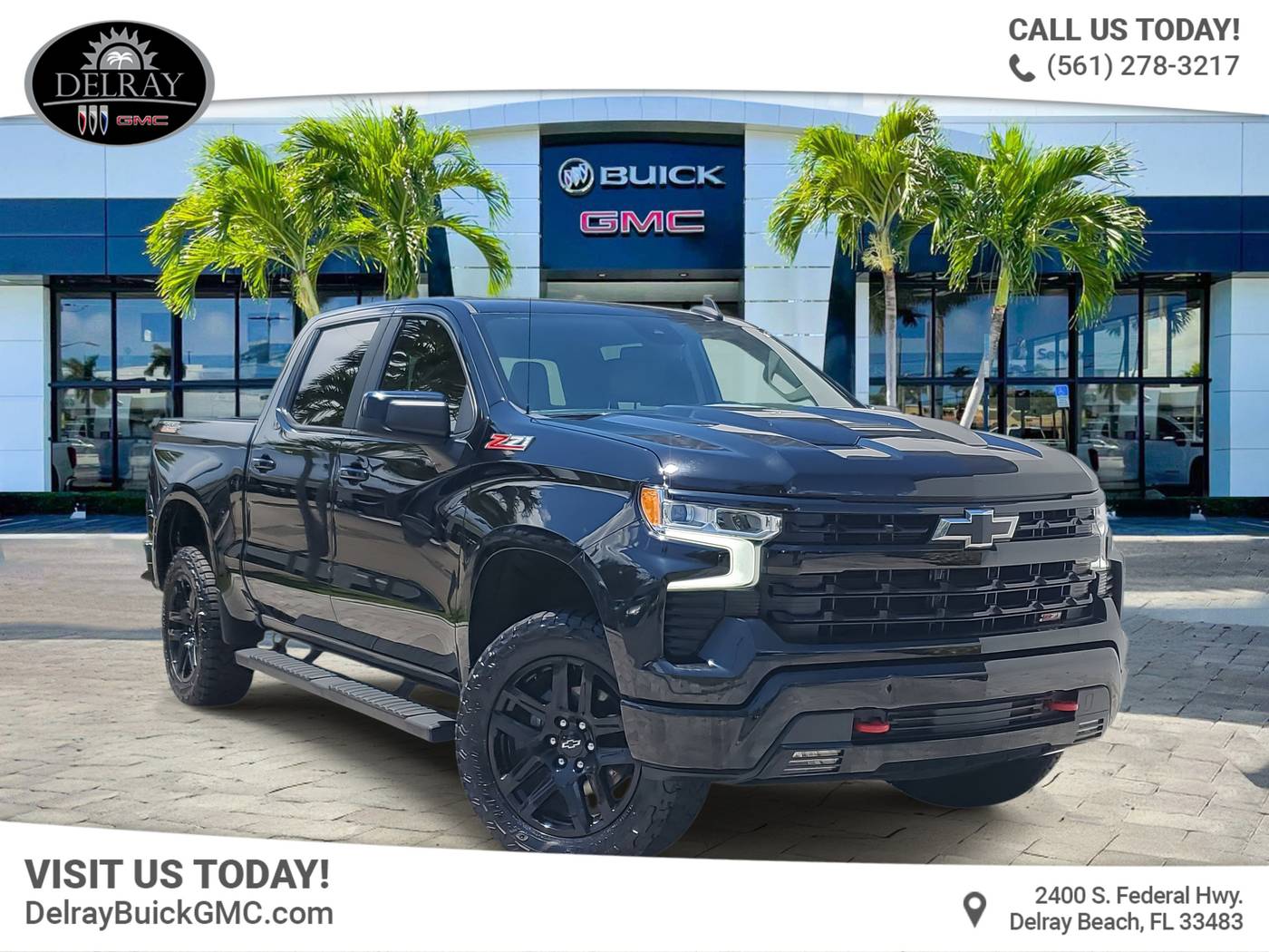 2022 Chevrolet Silverado 1500 LT Trail Boss — Pickup Truck — 60,851 mi — Delray Beach, FL