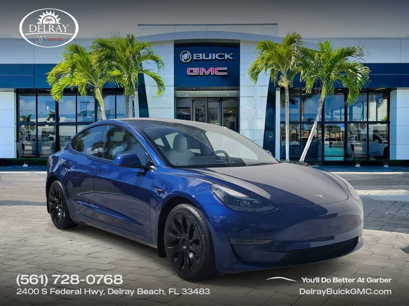 2023 Tesla Model 3 Model 3 — Sedan — 58,365 mi — Delray Beach, FL