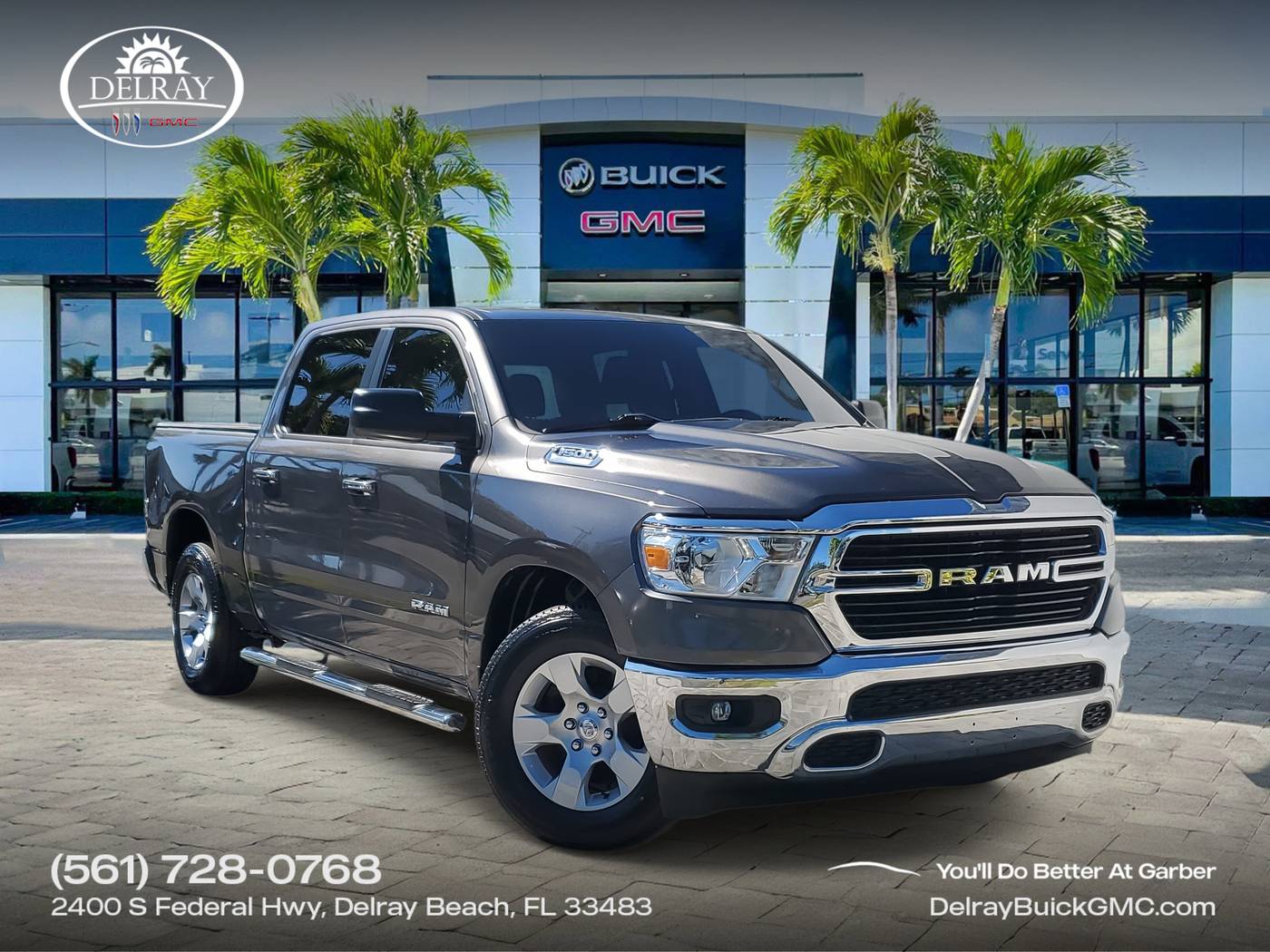 2019 Ram 1500 Big Horn/Lone Star — Pickup Truck — 77,330 mi — Delray Beach, FL