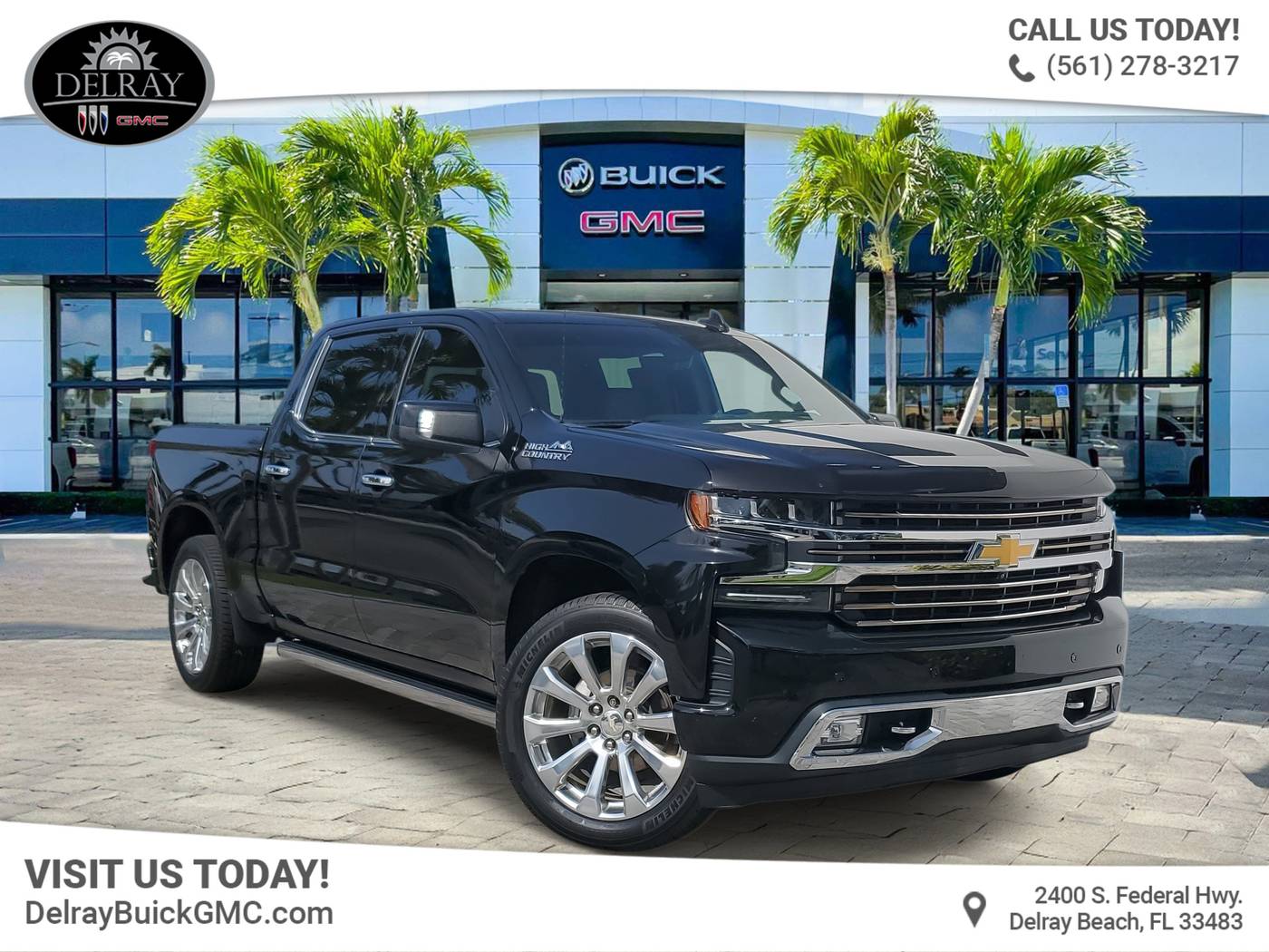 2019 Chevrolet Silverado 1500 High Country — Pickup Truck — 57,989 mi — Delray Beach, FL