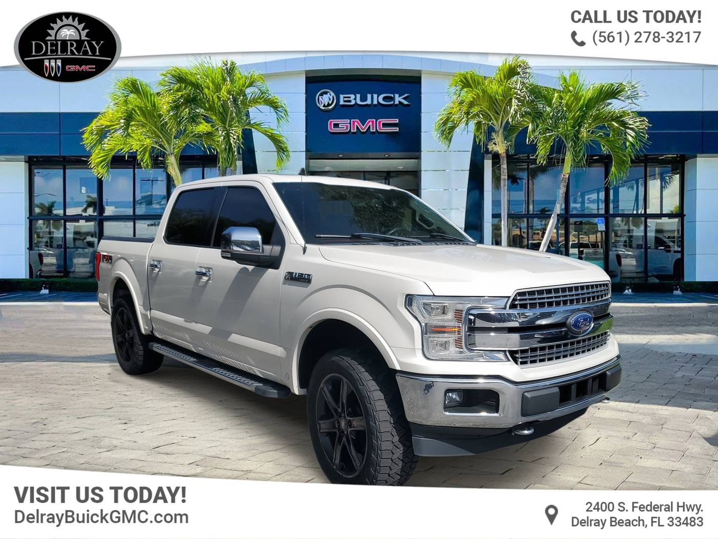 2019 Ford F-150 Lariat — Pickup Truck — 71,627 mi — Delray Beach, FL