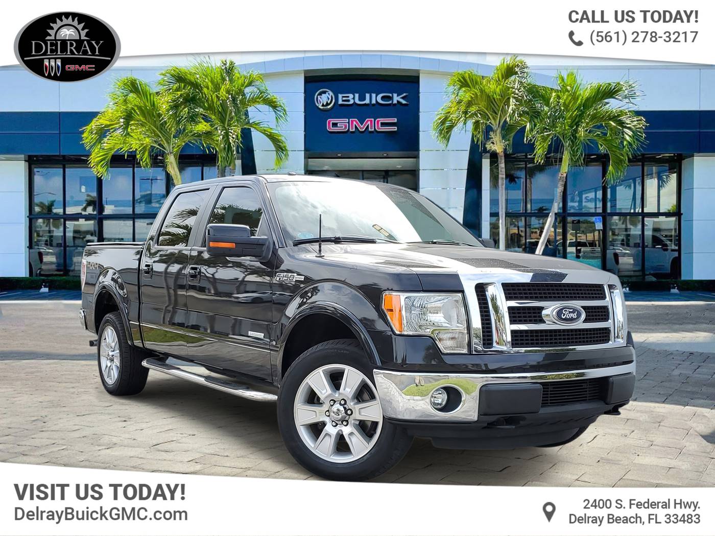 2012 Ford F-150 Lariat — Pickup Truck — 58,578 mi — Delray Beach, FL