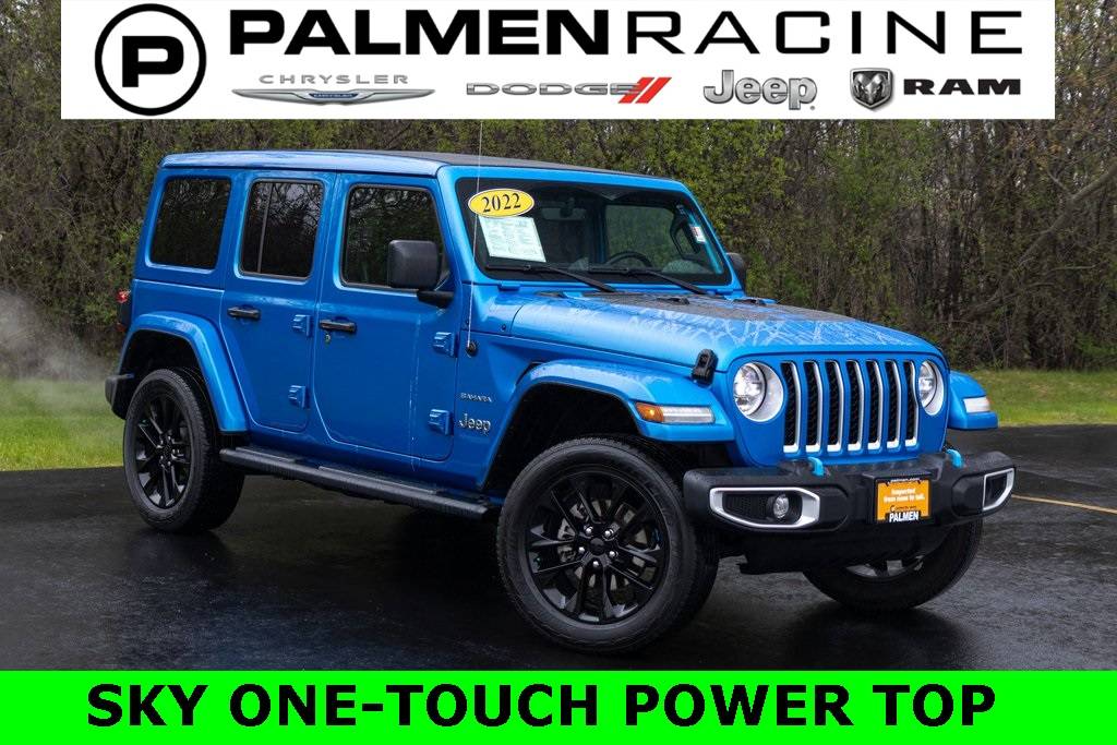 2022 Jeep Wrangler Sahara 4xe — SUV — 35,108 mi — Racine, WI