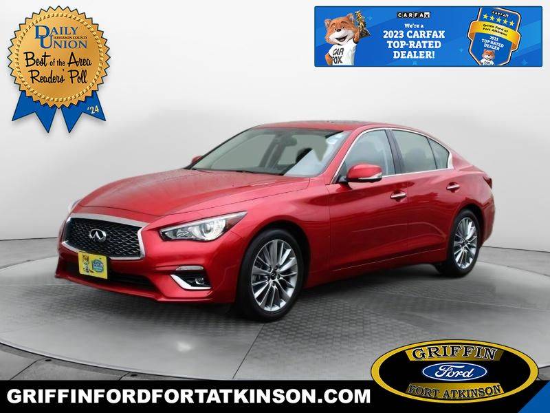 2023 INFINITI Q50 LUXE — Sedan — 8,063 mi — Fort Atkinson, WI