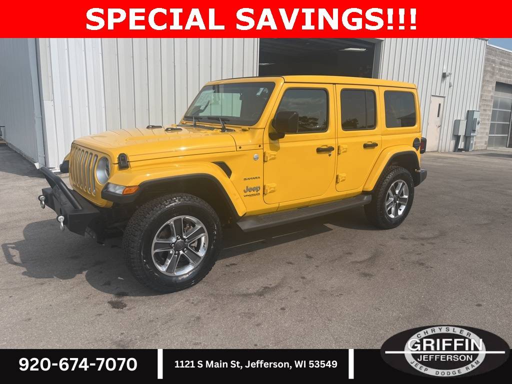 2019 Jeep Wrangler Sahara — SUV — 84,891 mi — Jefferson, WI