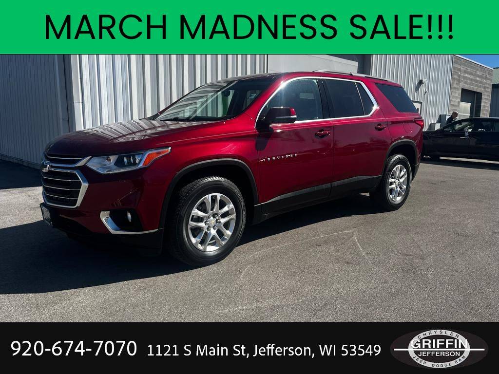 2020 Chevrolet Traverse LT Cloth — SUV — 93,678 mi — Jefferson, WI