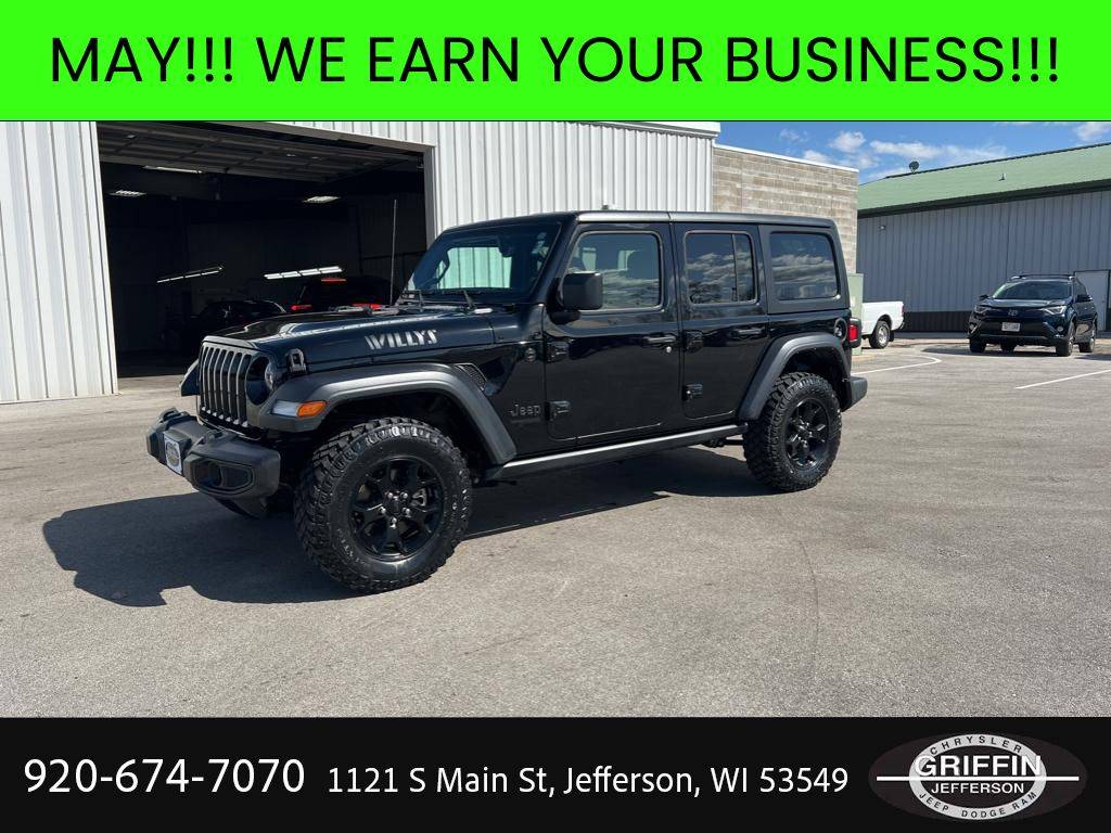 2022 Jeep Wrangler Willys — SUV — 29,580 mi — Jefferson, WI