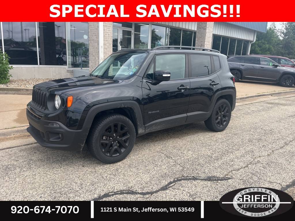 2017 Jeep Renegade Altitude — SUV — 74,834 mi — Jefferson, WI