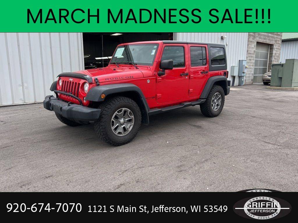 2018 Jeep Wrangler Rubicon — SUV — 61,711 mi — Jefferson, WI