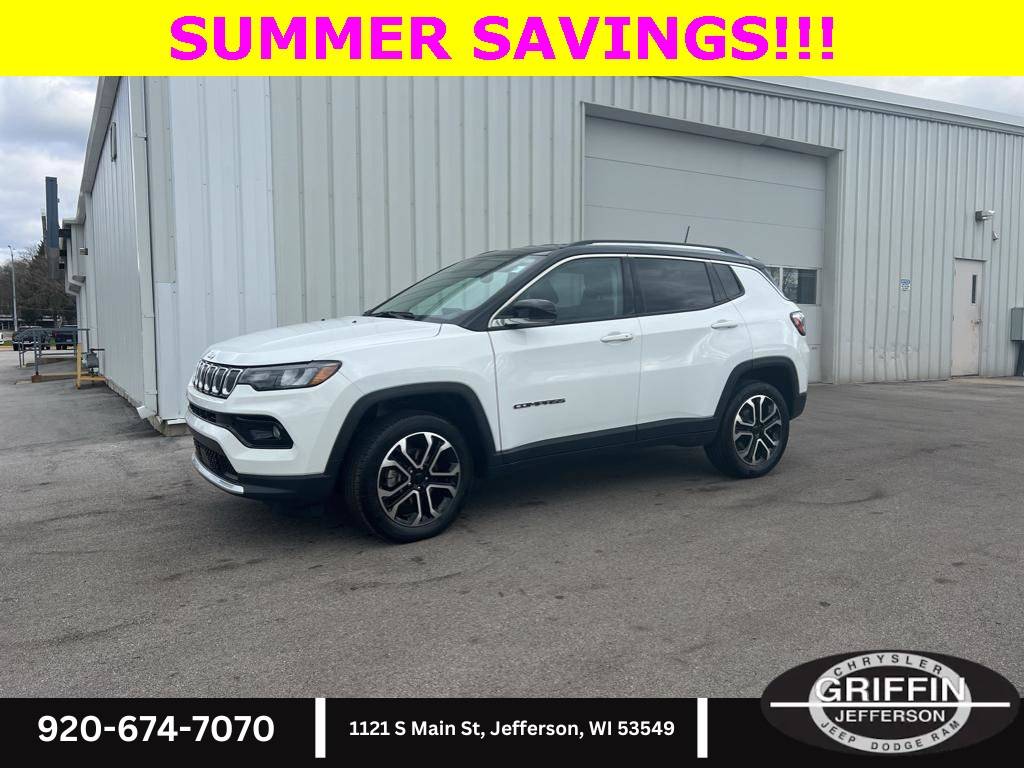2022 Jeep Compass Limited — SUV — 6,190 mi — Jefferson, WI