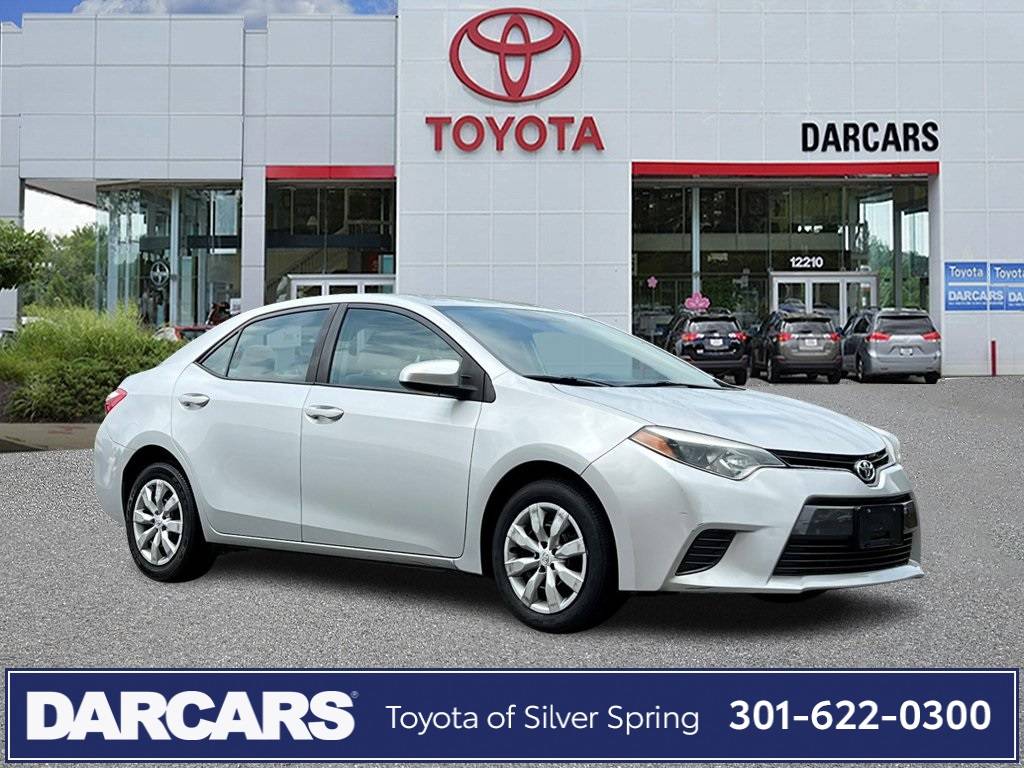 2016 Toyota Corolla LE — Sedan — 107,212 mi — Silver Spring, MD