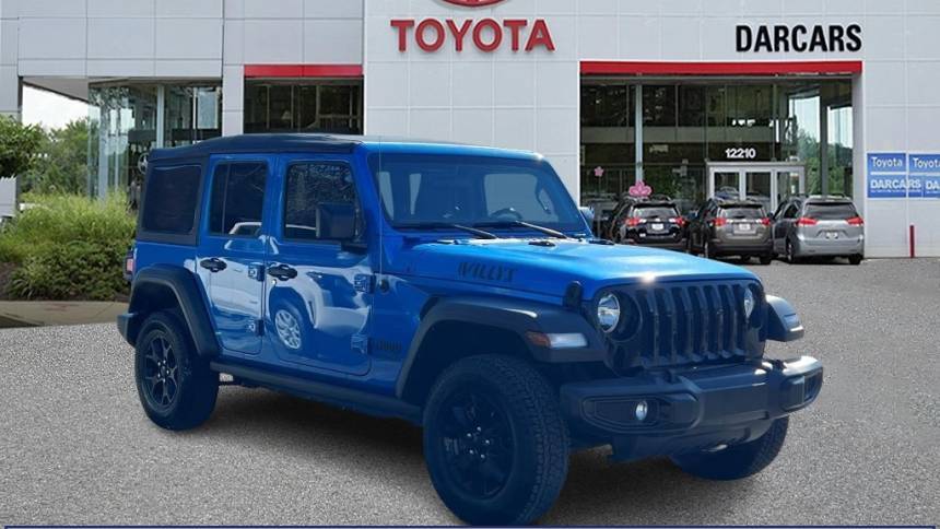 2021 Jeep Wrangler Willys Sport — SUV — 47,394 mi — Silver Spring, MD