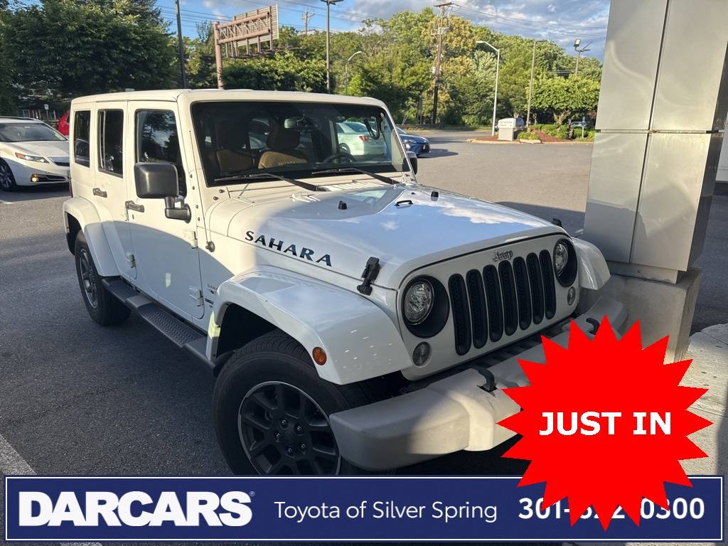 2017 Jeep Wrangler Sahara — SUV — 87,906 mi — Silver Spring, MD