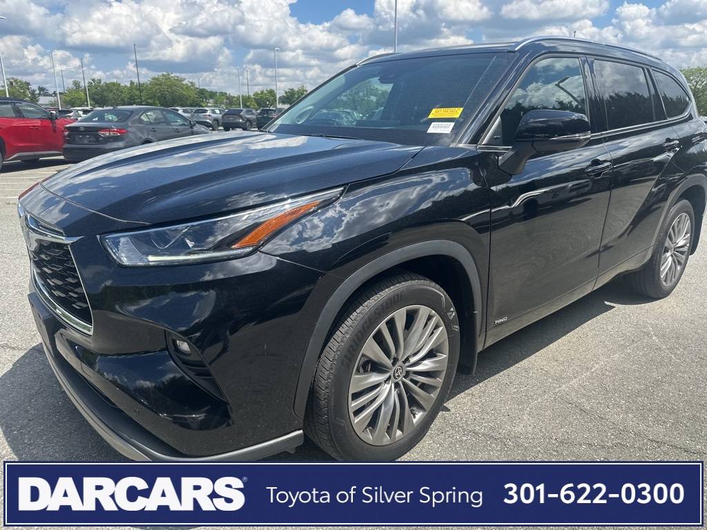 2022 Toyota Highlander Hybrid Platinum — SUV — 27,552 mi — Silver Spring, MD
