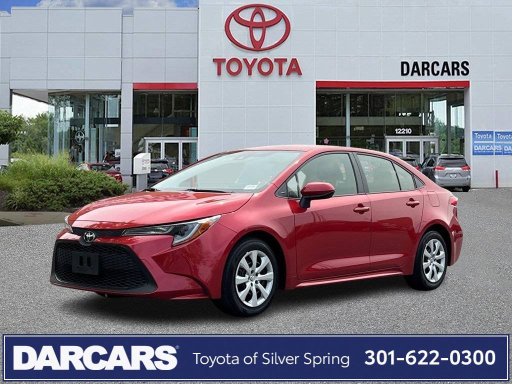 2021 Toyota Corolla LE — Sedan — 21,607 mi — Silver Spring, MD
