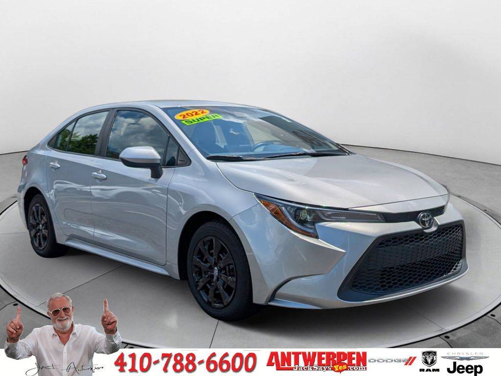 2022 Toyota Corolla LE — Sedan — 60,207 mi — Clarksville, MD