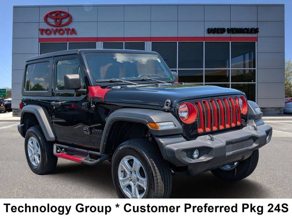 2021 Jeep Wrangler Sport — SUV — 19,631 mi — Clarksville, MD